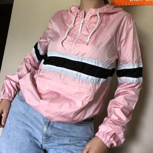 pink zumiez windbreaker
